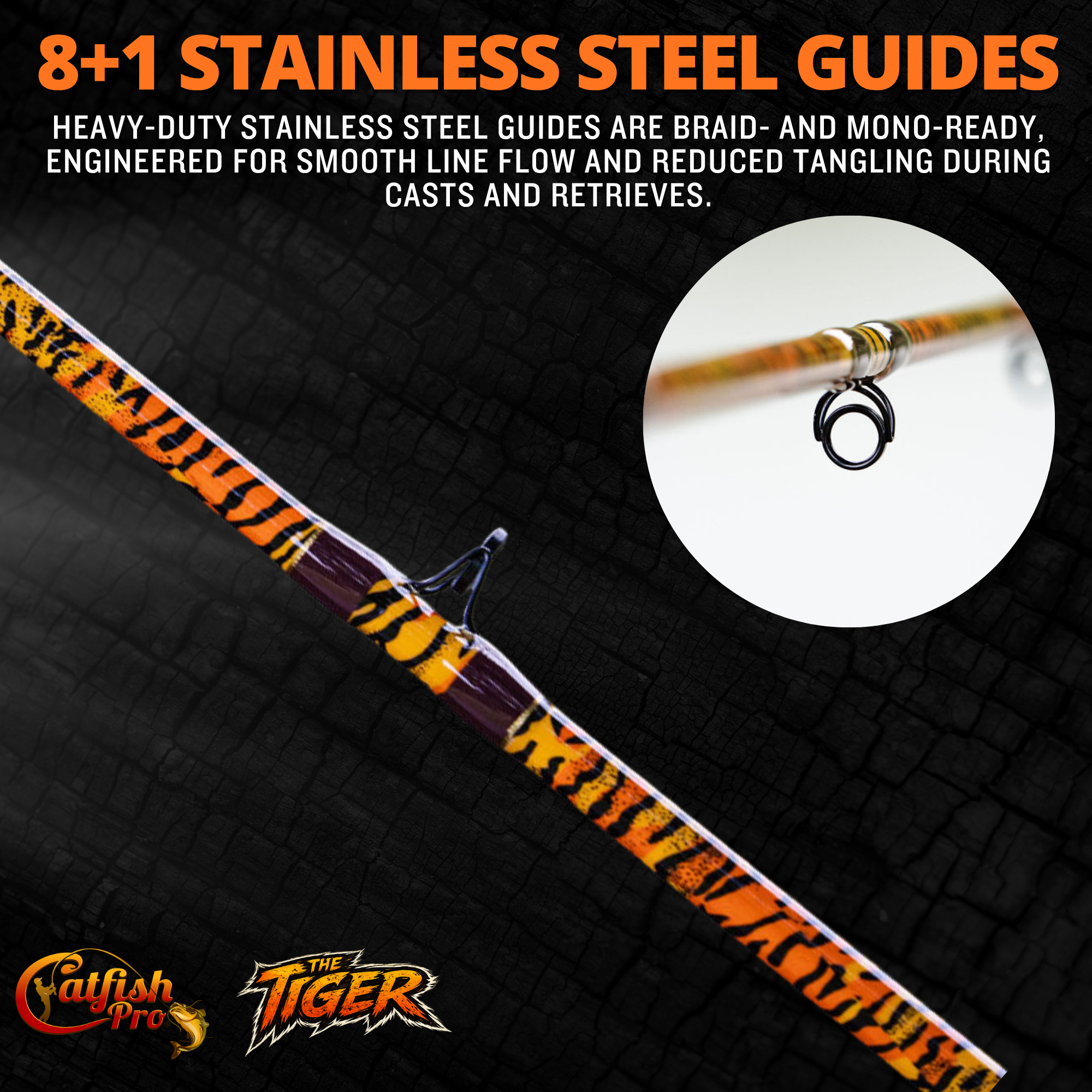 1 of 220 The Tiger Spinning Rod - Limited Edition Rod