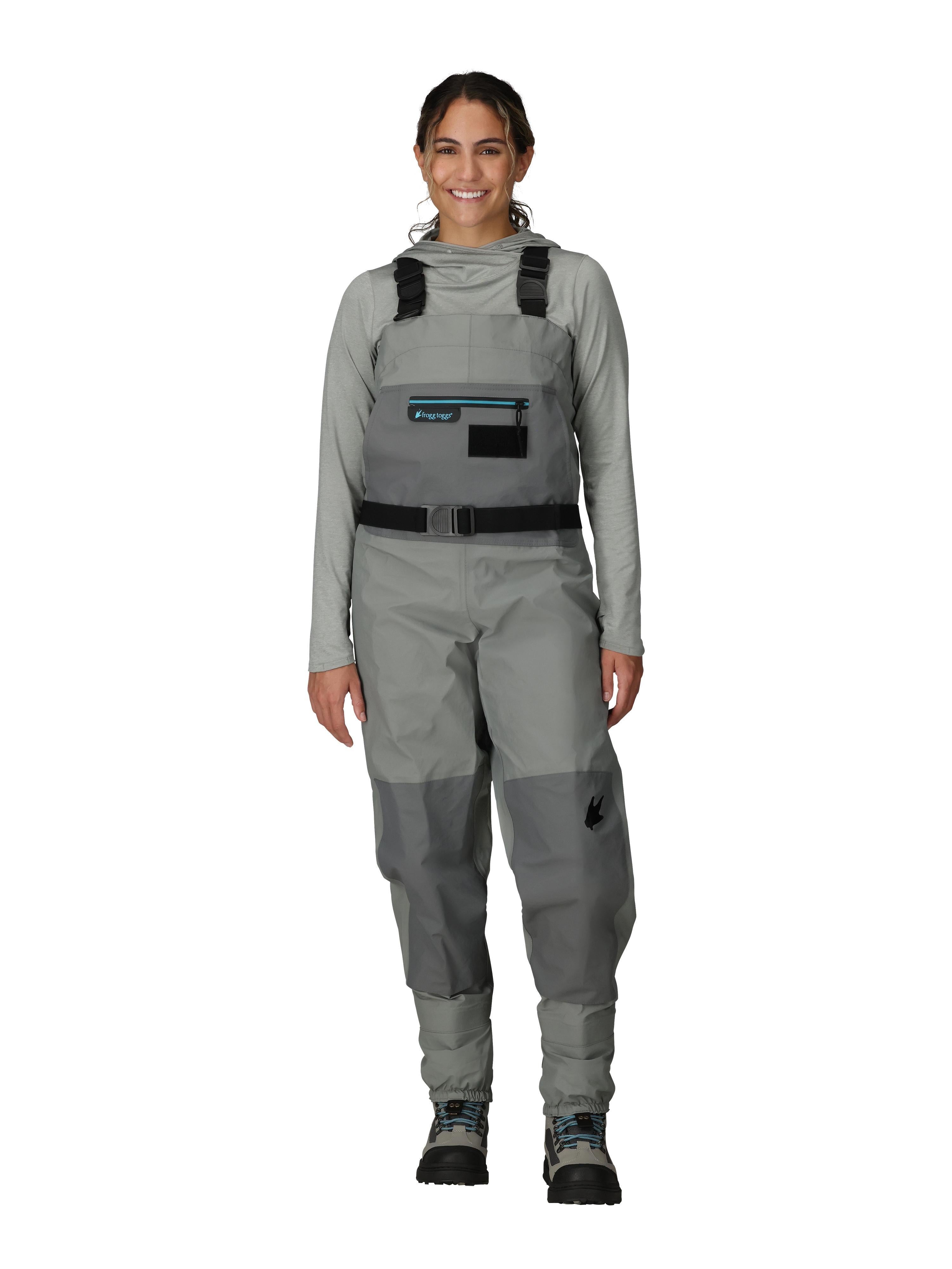 Women's Hellbender PRO Stockingfoot Chest Wader | Gray
