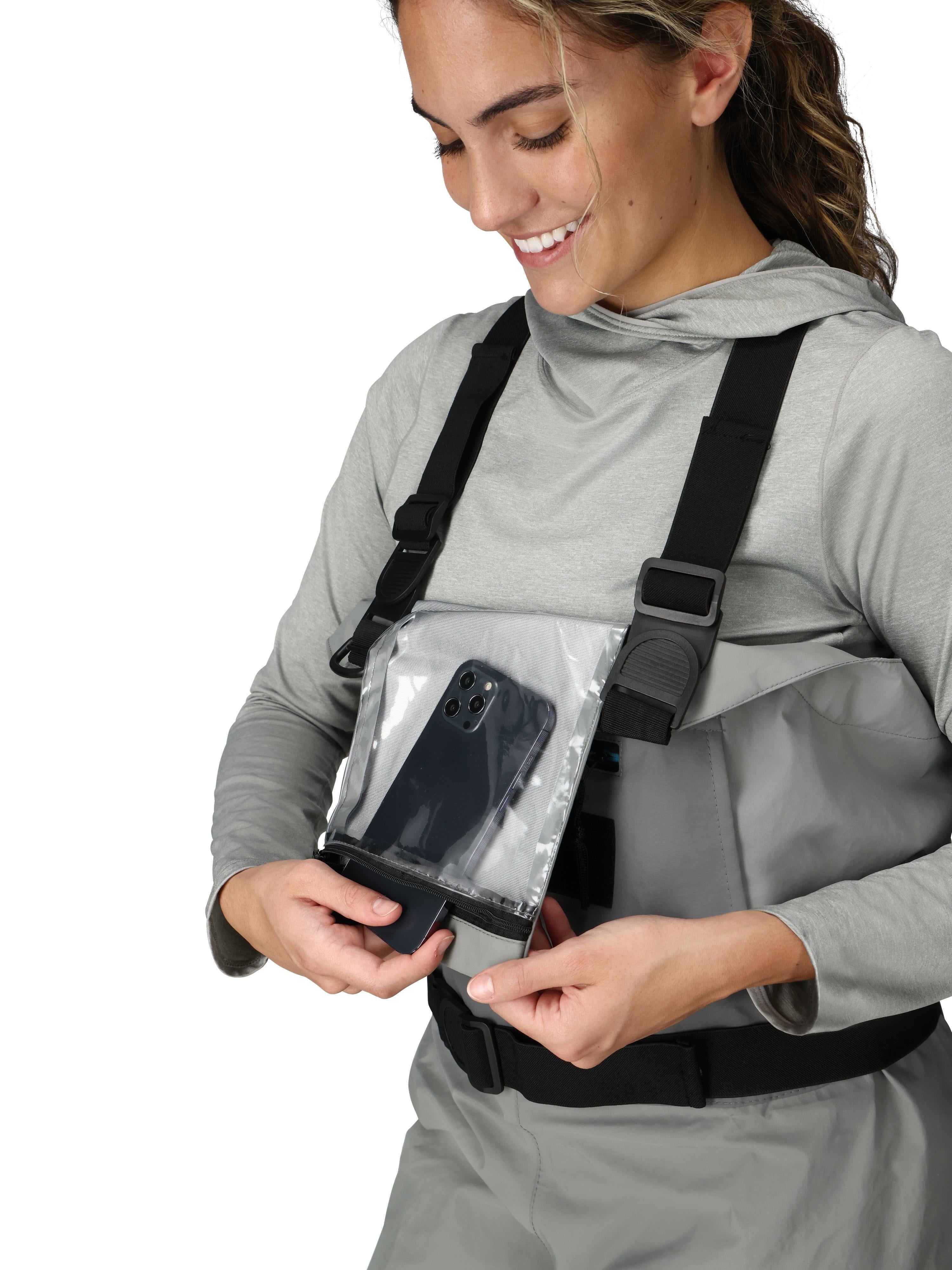 Women's Hellbender PRO Stockingfoot Chest Wader | Gray