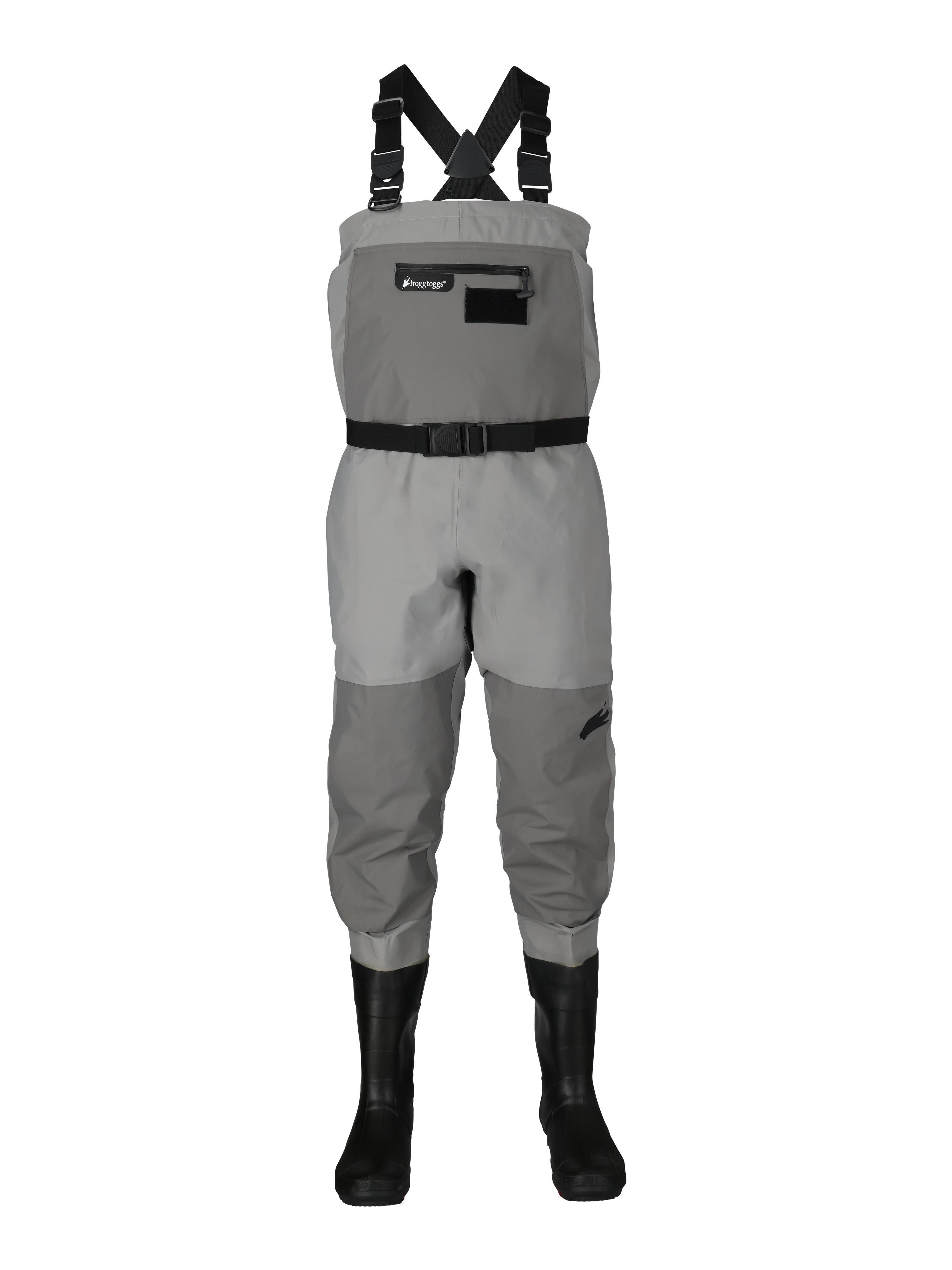 Men's Hellbender PRO Bootfoot Lug Sole Chest Wader | Gray