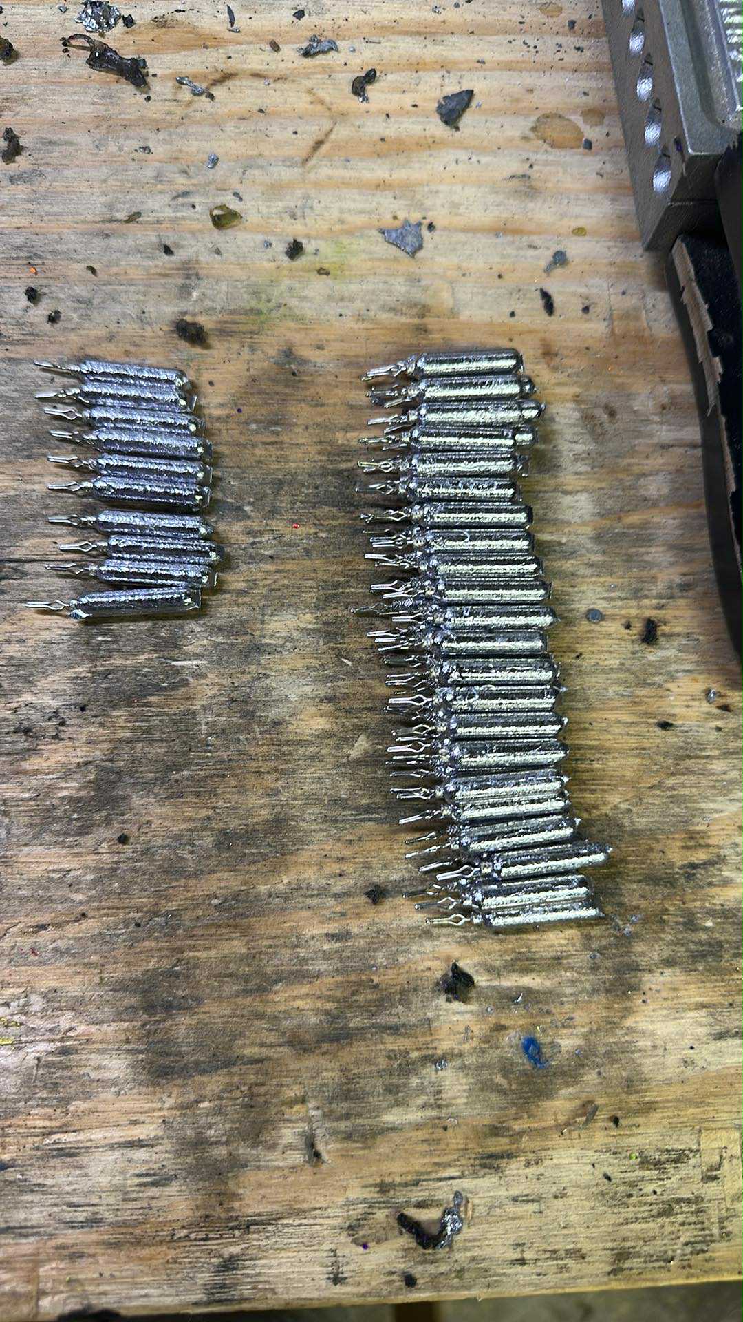 1/4 Ounce Drop Shot Weights 10 Count