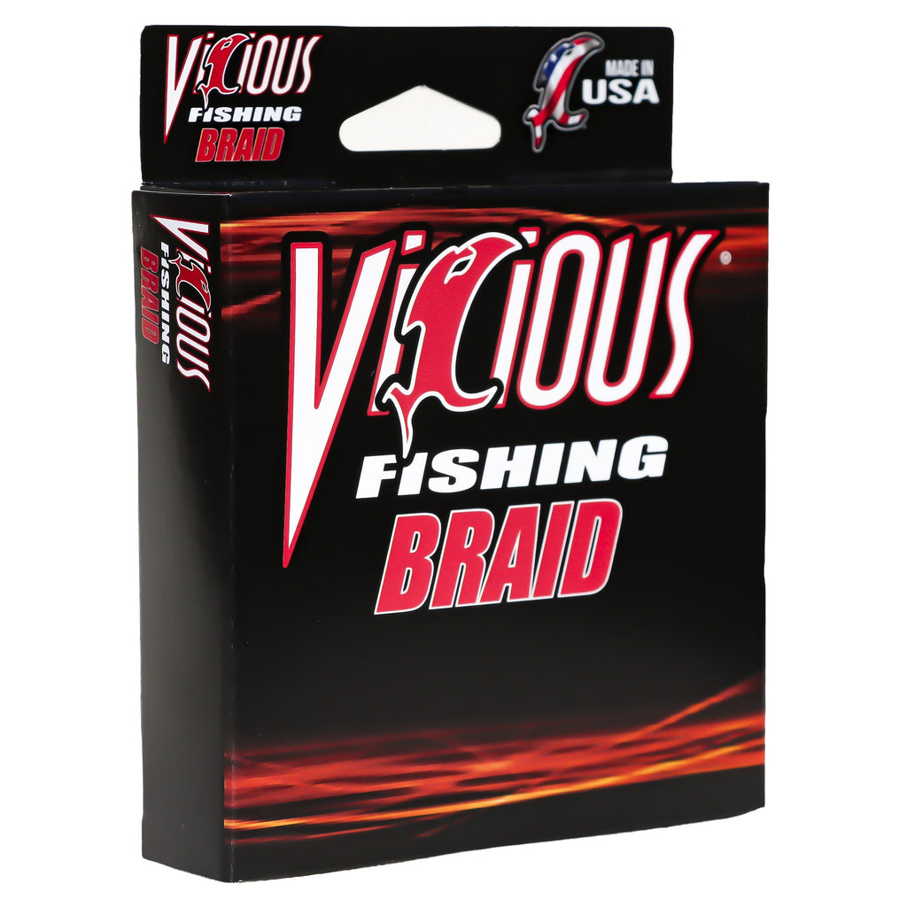 Vicious Standard Yellow Braid - 30 Lb Test