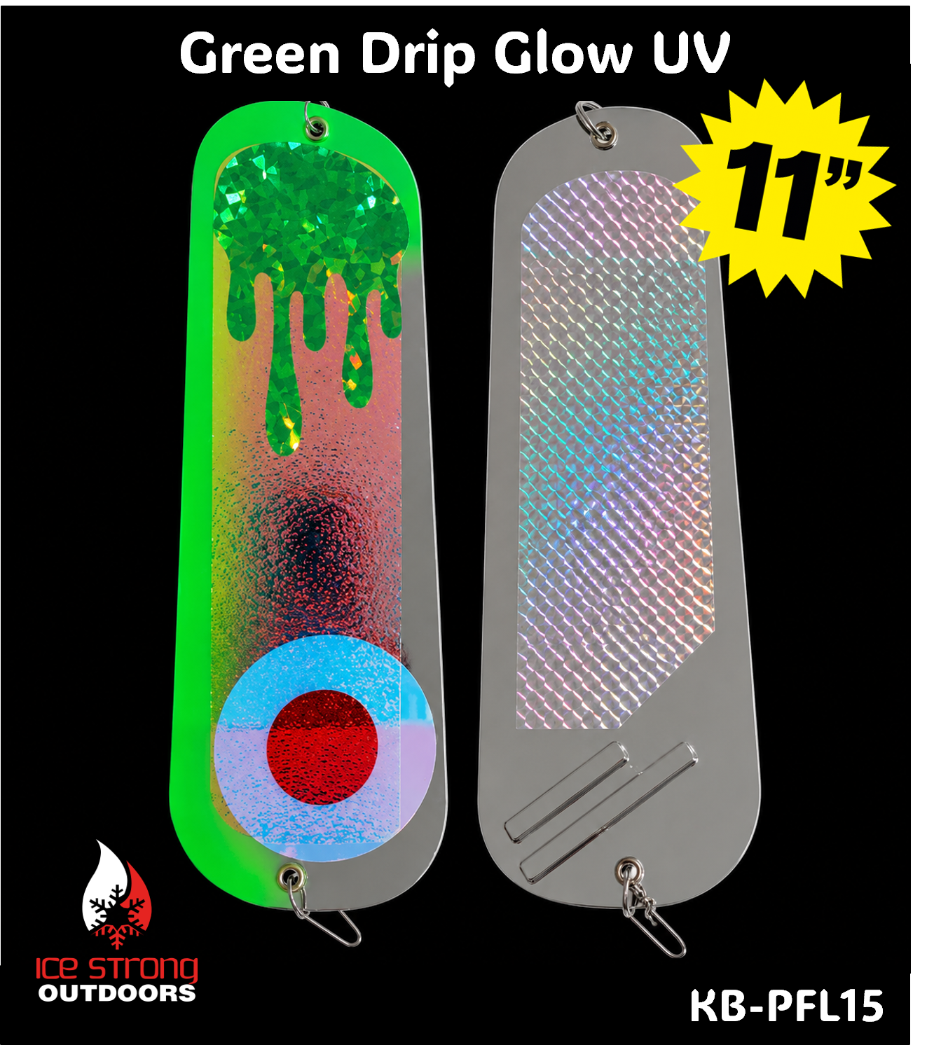 NEW JUNE 2026 - 11" Dual Fin Flasher Series