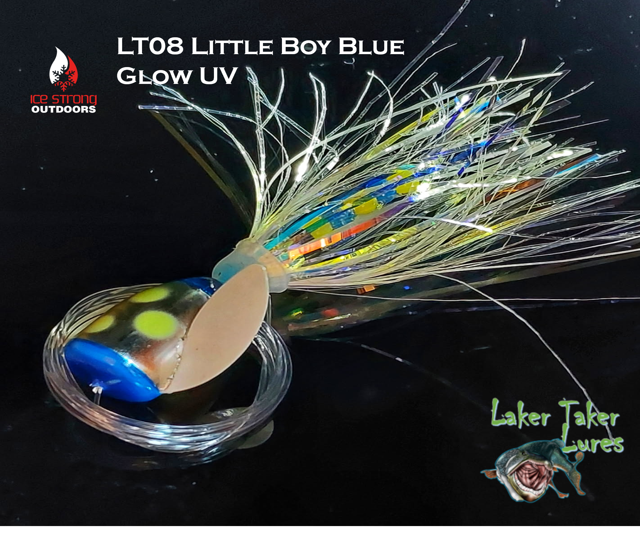 Ice Strong Outdoors - Laker Taker Lures - NEW 2026 color just released!