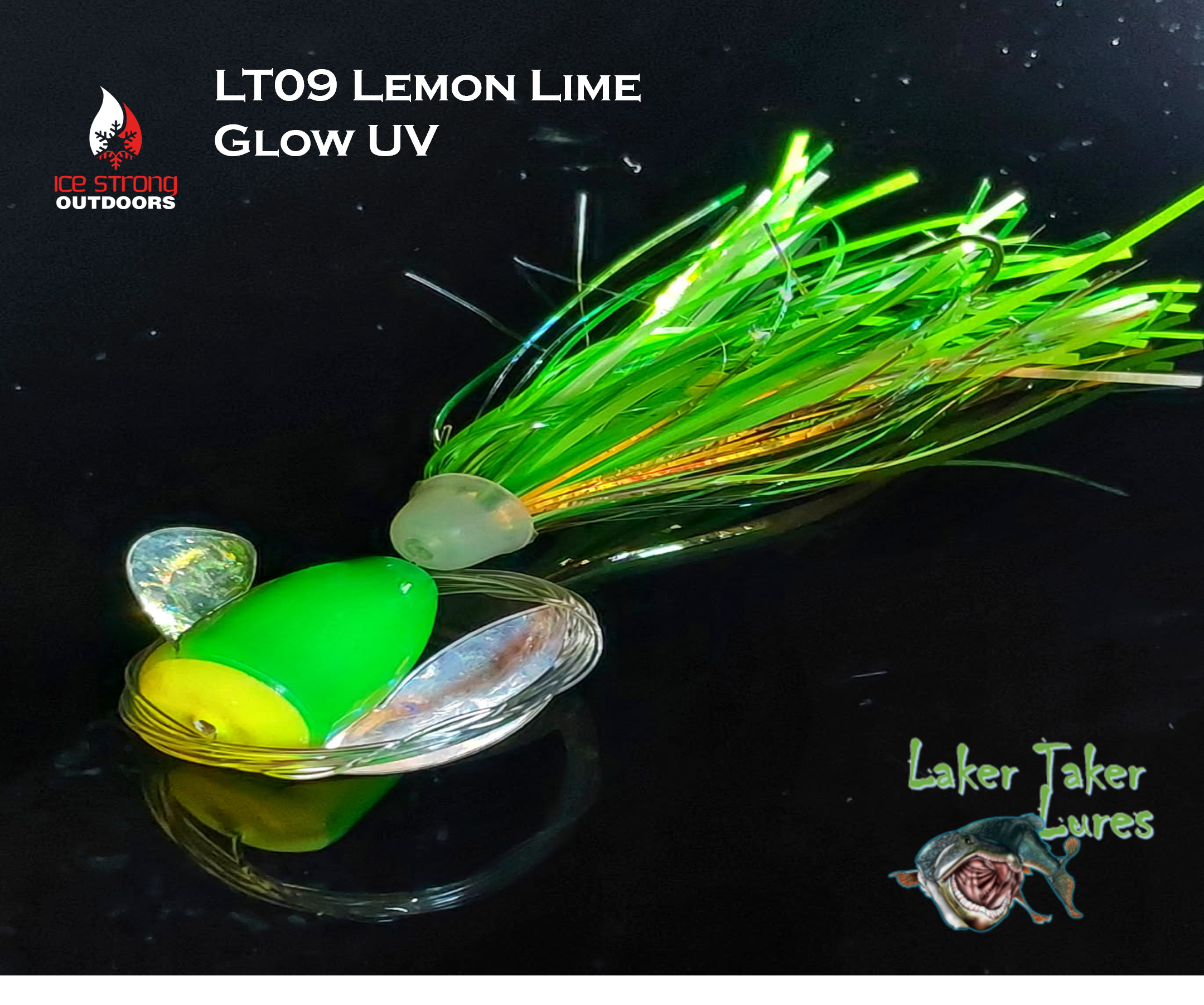 Ice Strong Outdoors - Laker Taker Lures - NEW 2026 color just released!