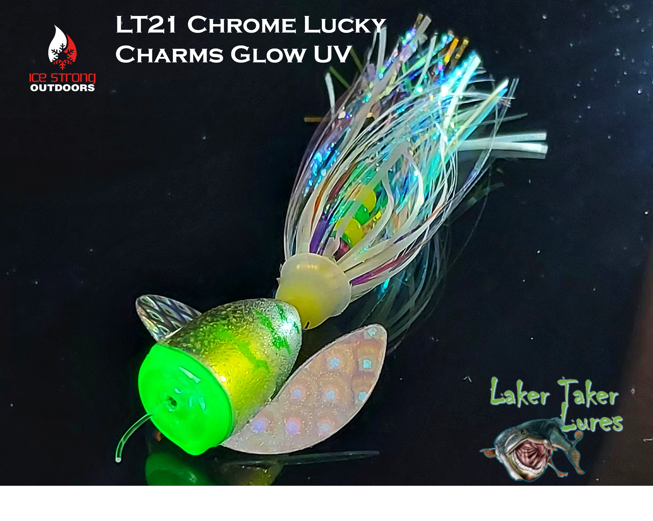 Ice Strong Outdoors - Laker Taker Lures - NEW 2026 color just released!