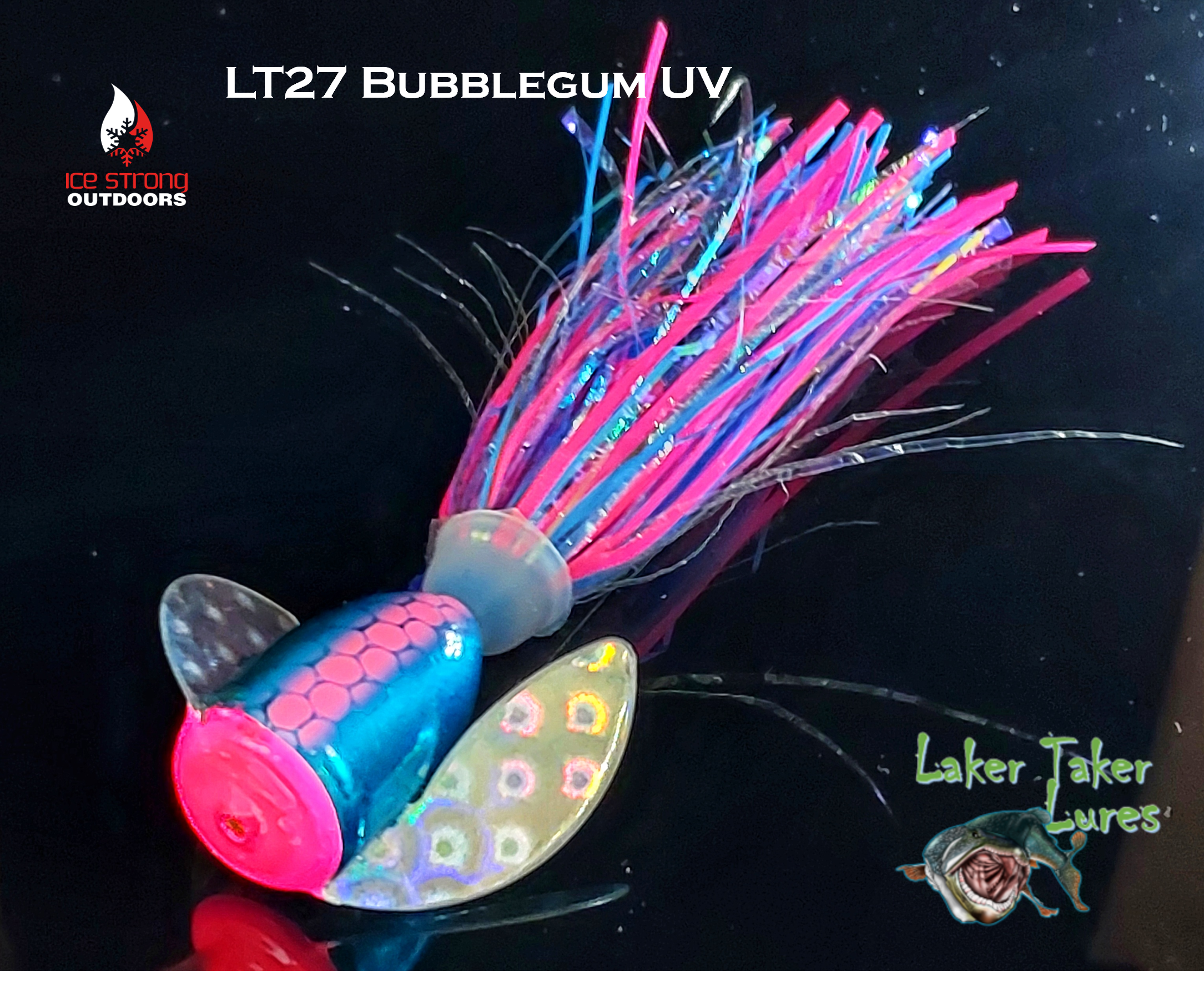 Ice Strong Outdoors - Laker Taker Lures - NEW 2026 color just released!