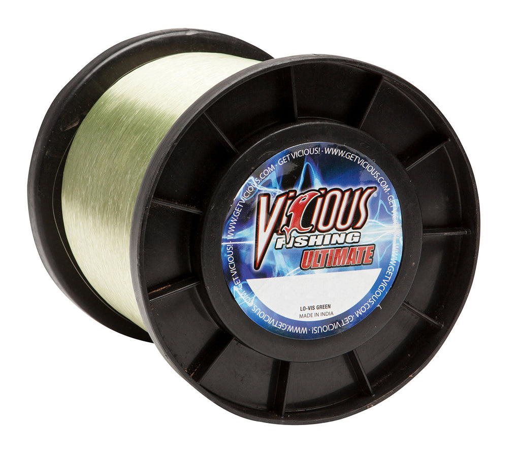 Vicious Ultimate Lo-Vis Green Mono - 8 Lb Test