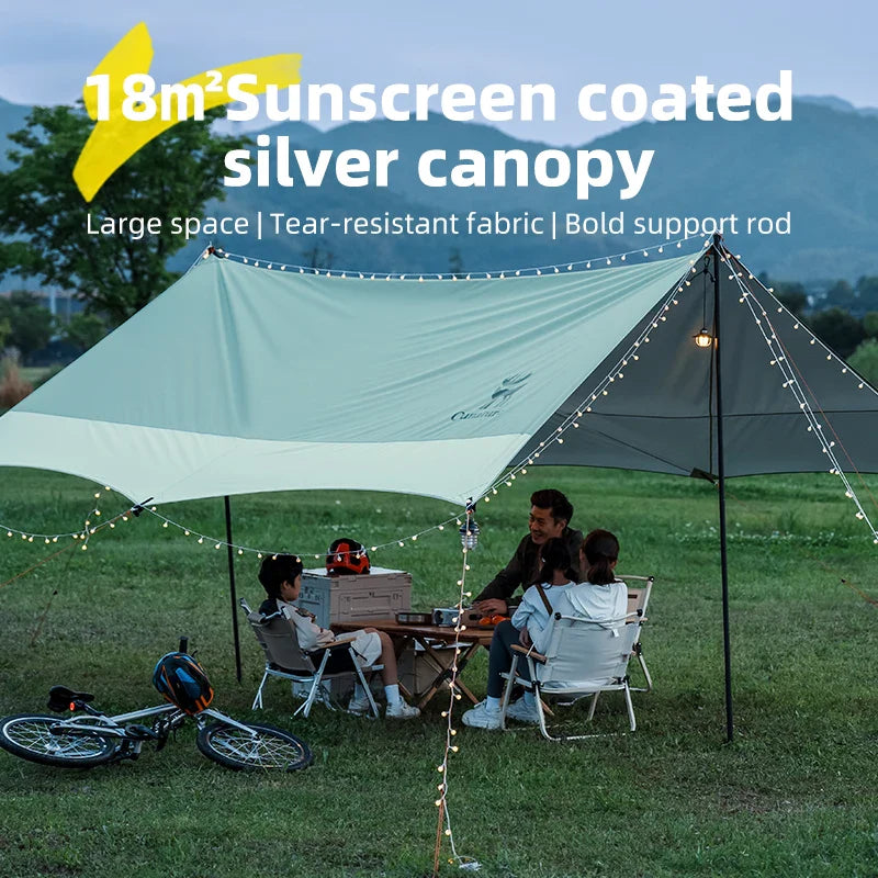 Waterproof Canopy UPF50+ Sun Shelter Tent for Camping
