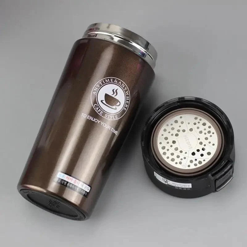 Travel Coffee Mug Stainless Steel Thermos Tumbler Cups Vacuum Flask Thermo Water Bottle Tea Mug Thermocup